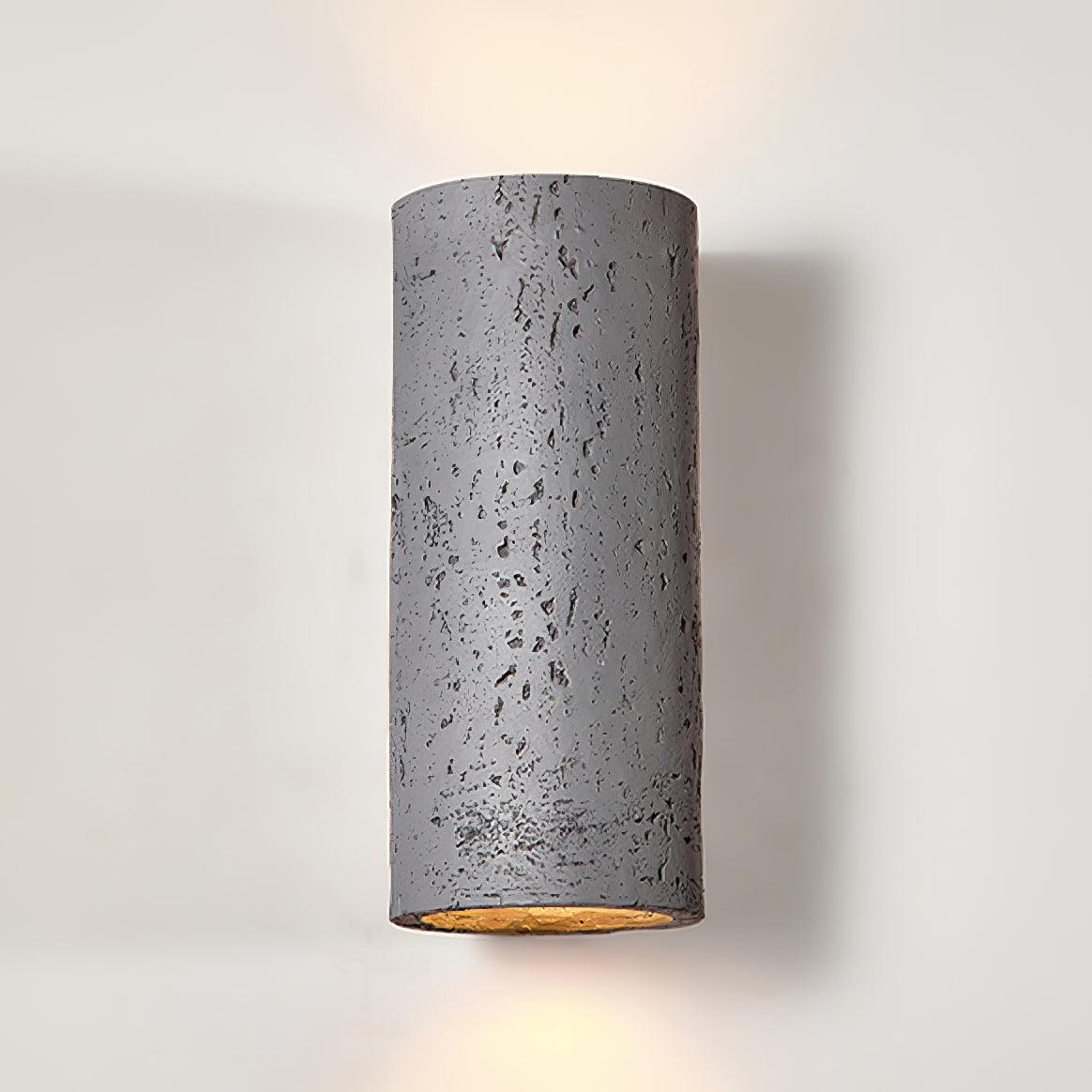 Hans Modern Textured Composite Wall Sconce Pair for Bedroom and Vanity Indoor Lighting