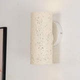Hans Modern Textured Composite Wall Sconce Pair for Bedroom and Vanity Indoor Lighting