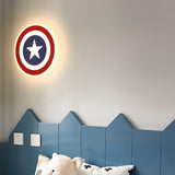 Heroic 3D Shield Wall Mounted LED Light for Children Nursery and Themed Rooms