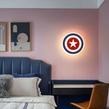 Heroic 3D Shield Wall Mounted LED Light for Children Nursery and Themed Rooms
