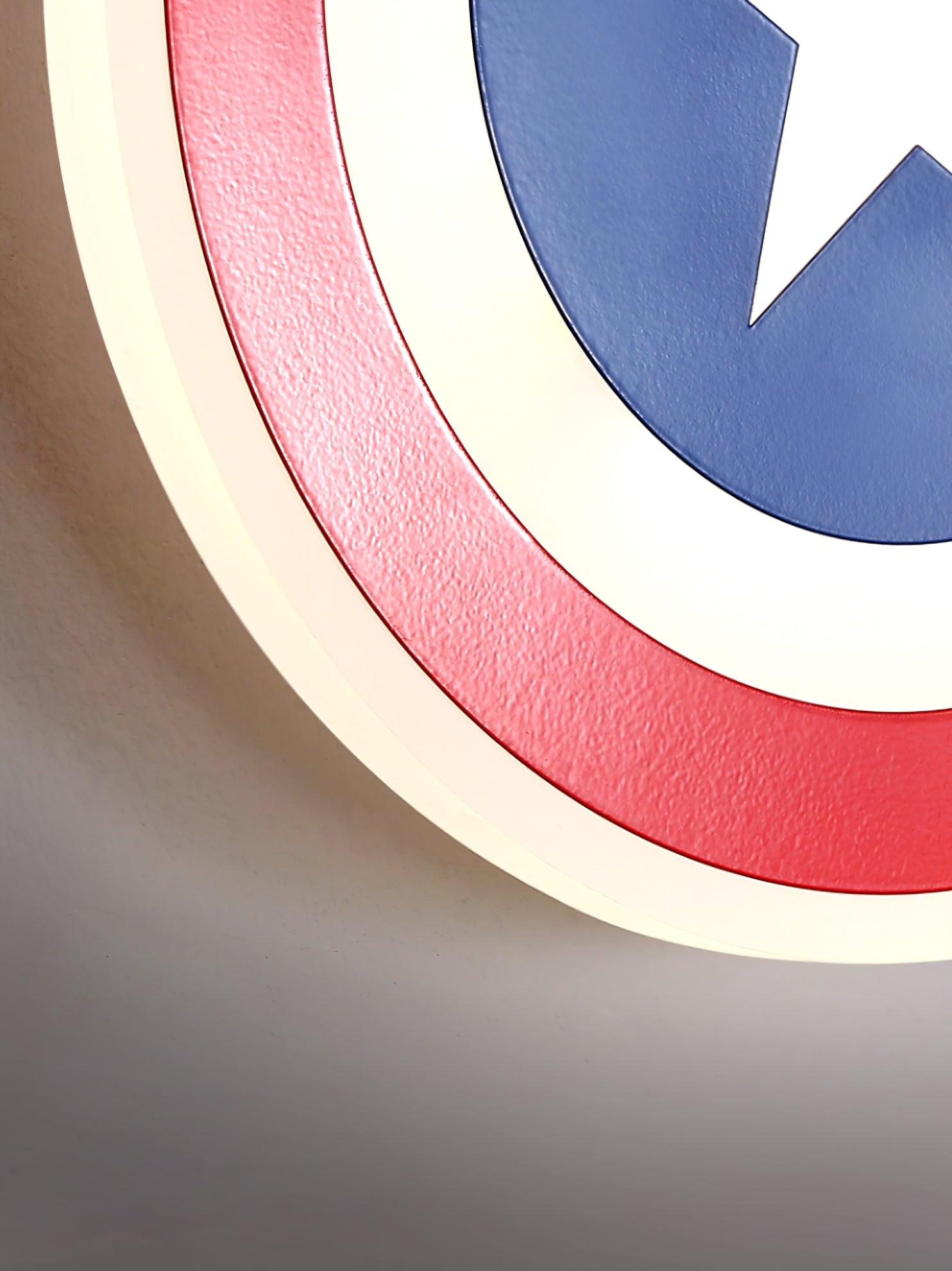 Heroic 3D Shield Wall Mounted LED Light for Children Nursery and Themed Rooms