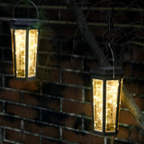 Hexagonal Solar Powered Outdoor Pathway Lights IP65 Waterproof LED Garden Lawn Lamps Set of 2