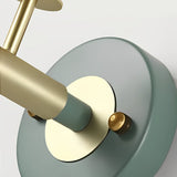 Horn Shape Minimalist Iron Wall Sconce Modern Industrial Metal Wall Lamp for Living Room