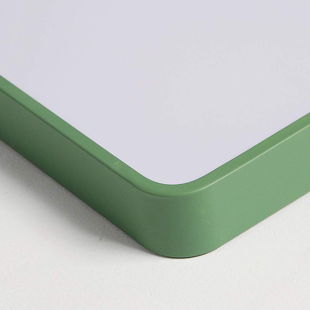 Modern Ultra Thin Square LED Flush Mount Ceiling Lamp for Bedroom and Kids Room