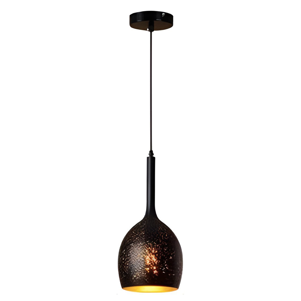 Industrial Black Iron Pendant Light Retro E27 Ceiling Hanging Lamp for Living Room Dining Office