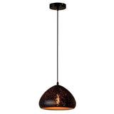Industrial Black Iron Pendant Light Retro E27 Ceiling Hanging Lamp for Living Room Dining Office
