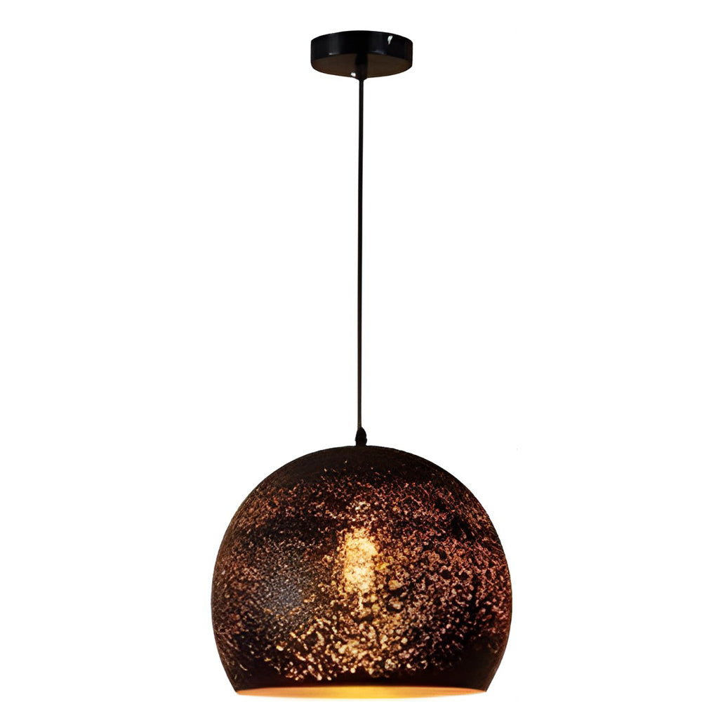 Industrial Black Iron Pendant Light Retro E27 Ceiling Hanging Lamp for Living Room Dining Office