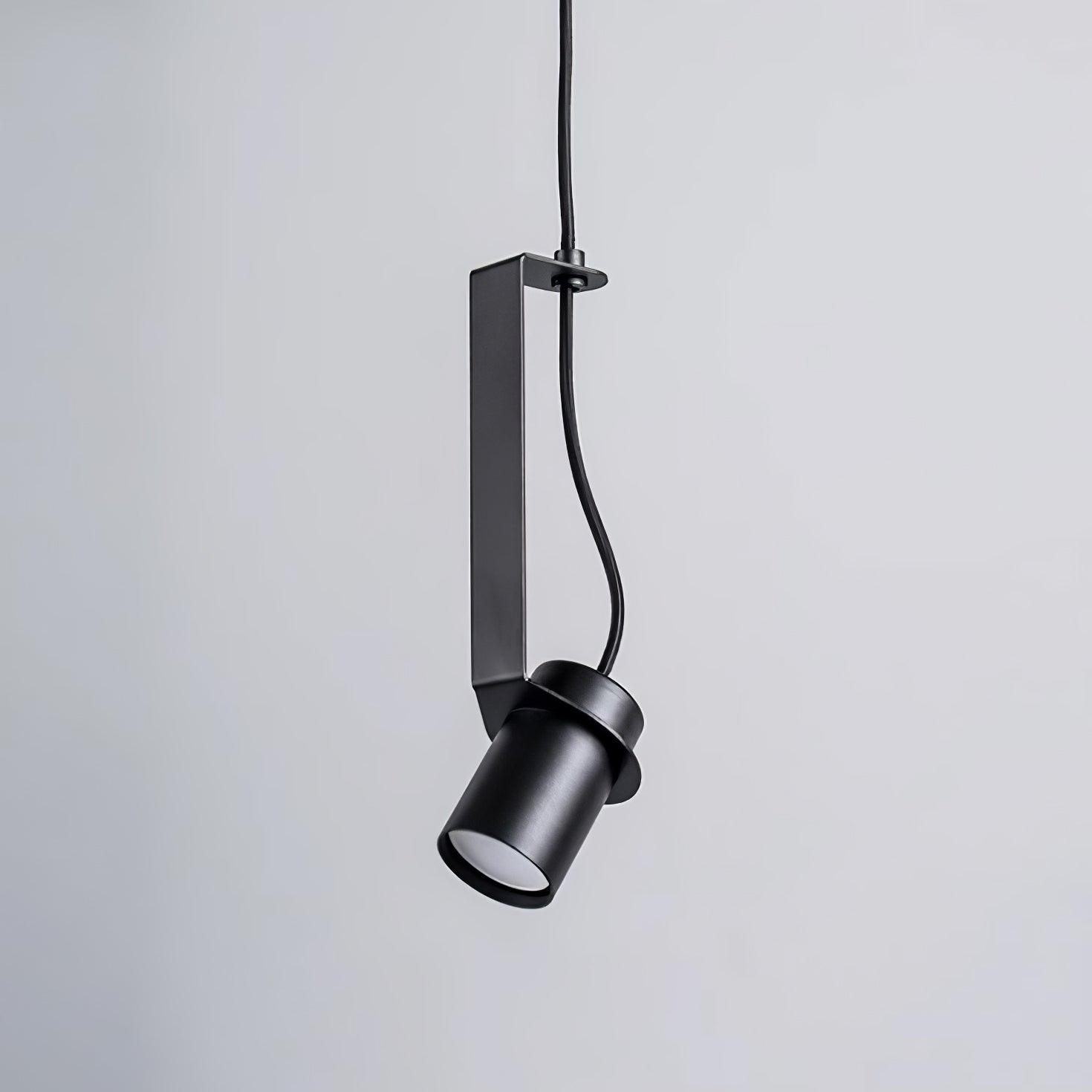 Industrial Cylindrical Metal Pendant Light Modern Minimalist Indoor Suspension Hanging Lamp