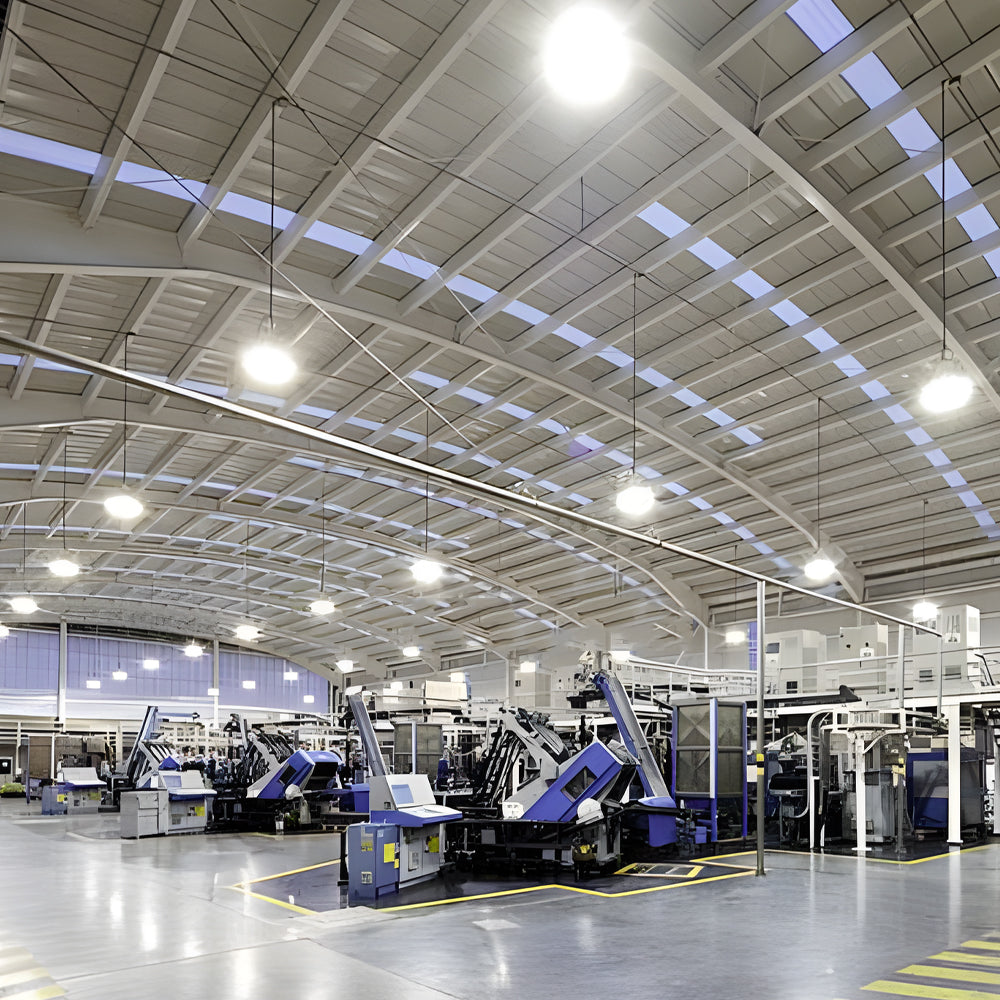 Industrial LED Explosion Proof Pendant Light for Hazardous Areas and Gas Stations 50W 100W Gray