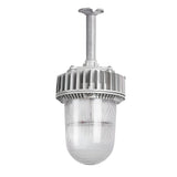 Industrial LED Explosion Proof Pendant Light for Hazardous Areas and Gas Stations 50W 100W Gray