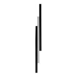 Industrial LED Linear Outdoor Wall Light 3 Bar Rectangle Sconce for Patio Porch and Garage