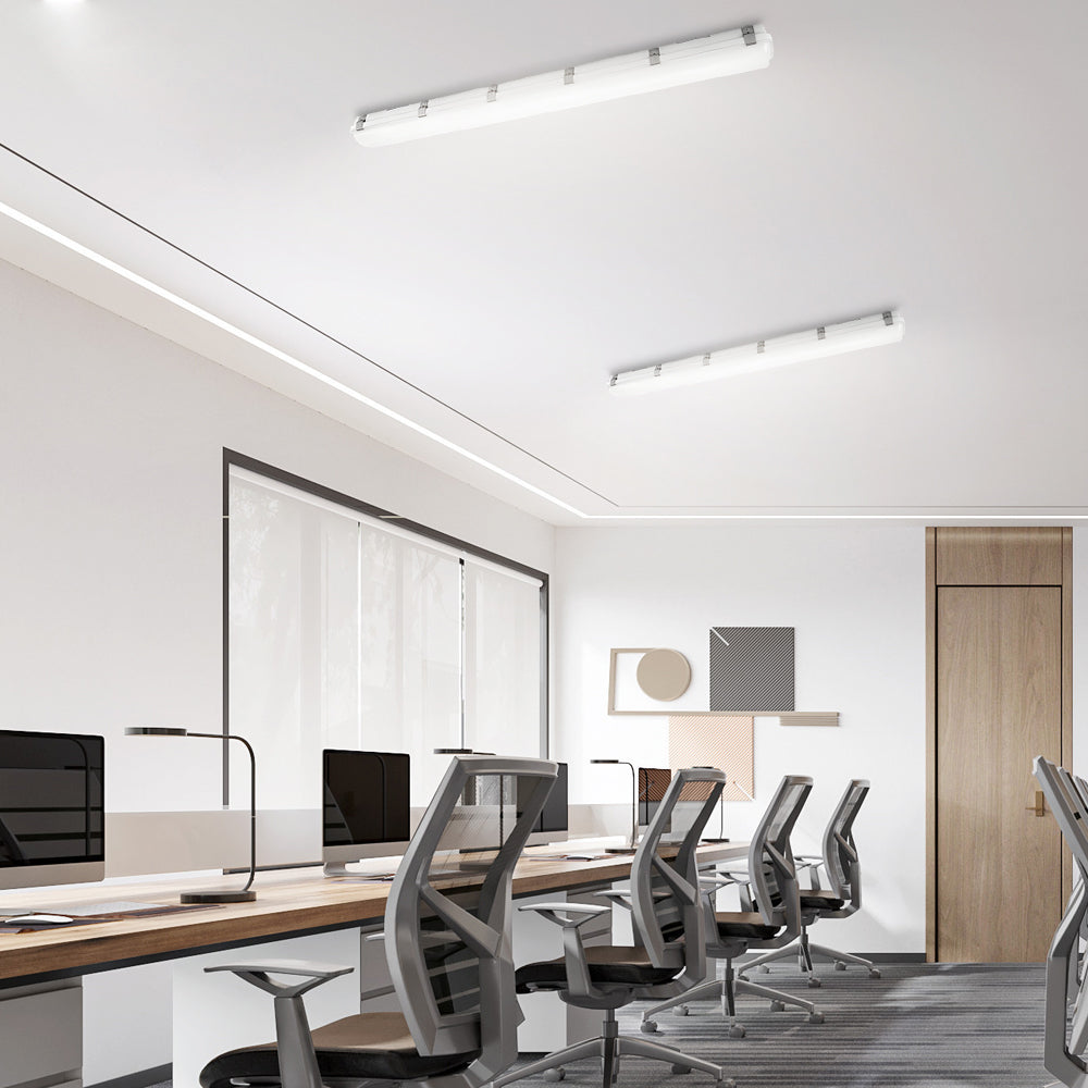 Industrial Linear Vapor Tight LED Ceiling Light 23.6 Inch IP66 Waterproof Shop Light 20W