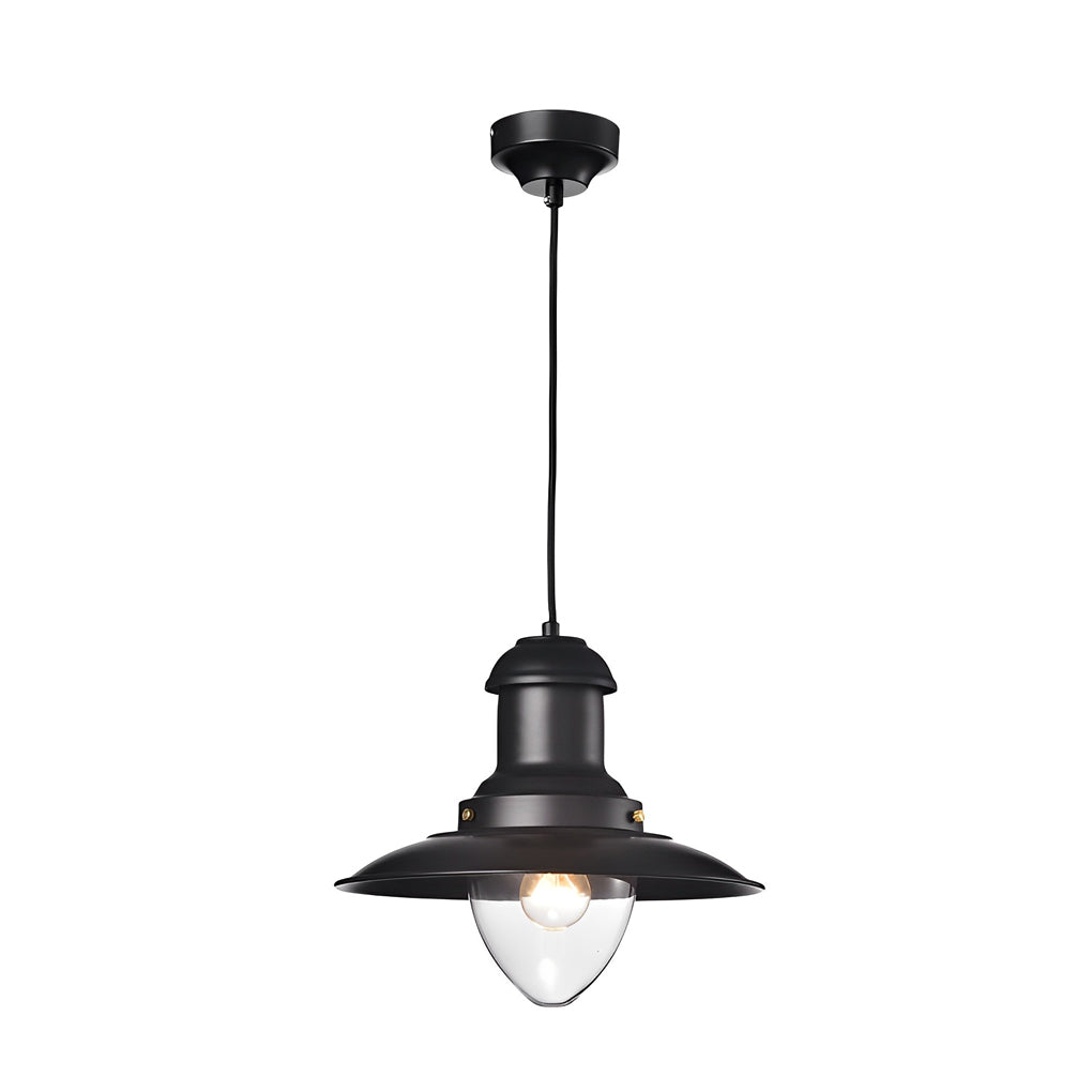 Industrial Metal Dome Pendant Light Retro Farmhouse Hanging Lamp for Kitchen Island