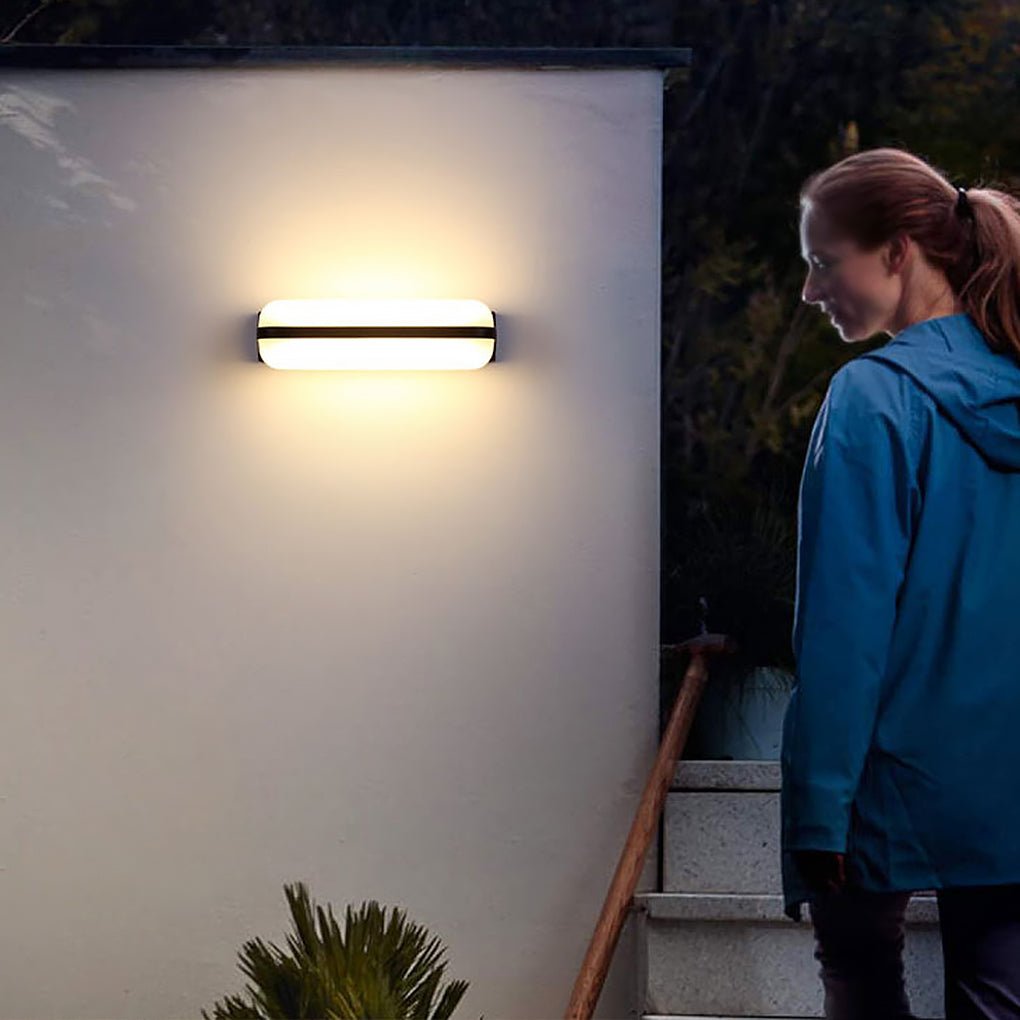 Industrial Outdoor LED Wall Sconce Waterproof IP65 Exterior Light for Balcony Garden