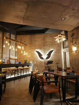 Industrial Rustic Wood Beam 10 Light Island Pendant Light for Farmhouse Kitchen