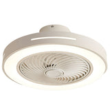 Modern Bladeless Ceiling Fan with LED Light and Smart App Remote Control Inverter Motor for Bedroom
