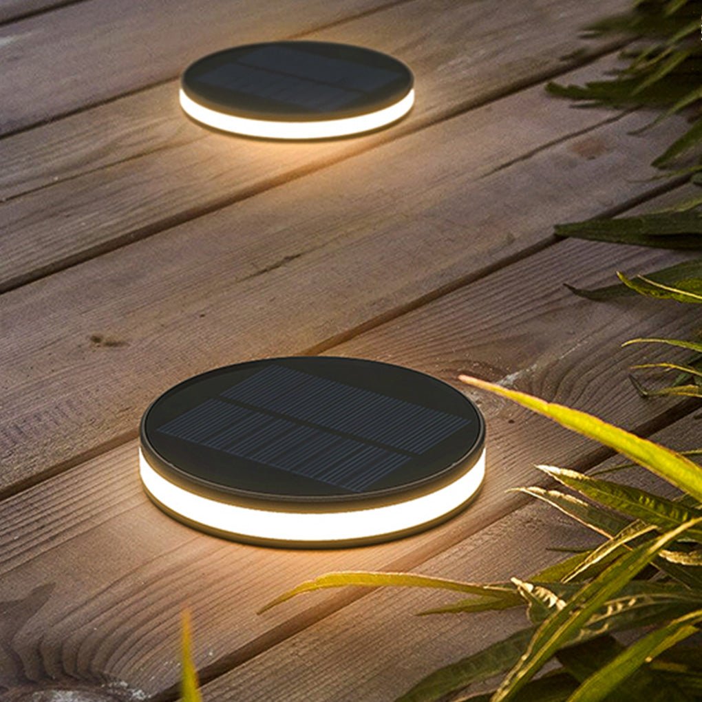IP65 Waterproof Solar LED Ground Lights Aluminum Outdoor Pathway Lighting for Courtyard and Villa