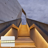 IP68 Waterproof LED Stair Step Lights Aluminum Outdoor Guardrail Under Tread Strip Lighting