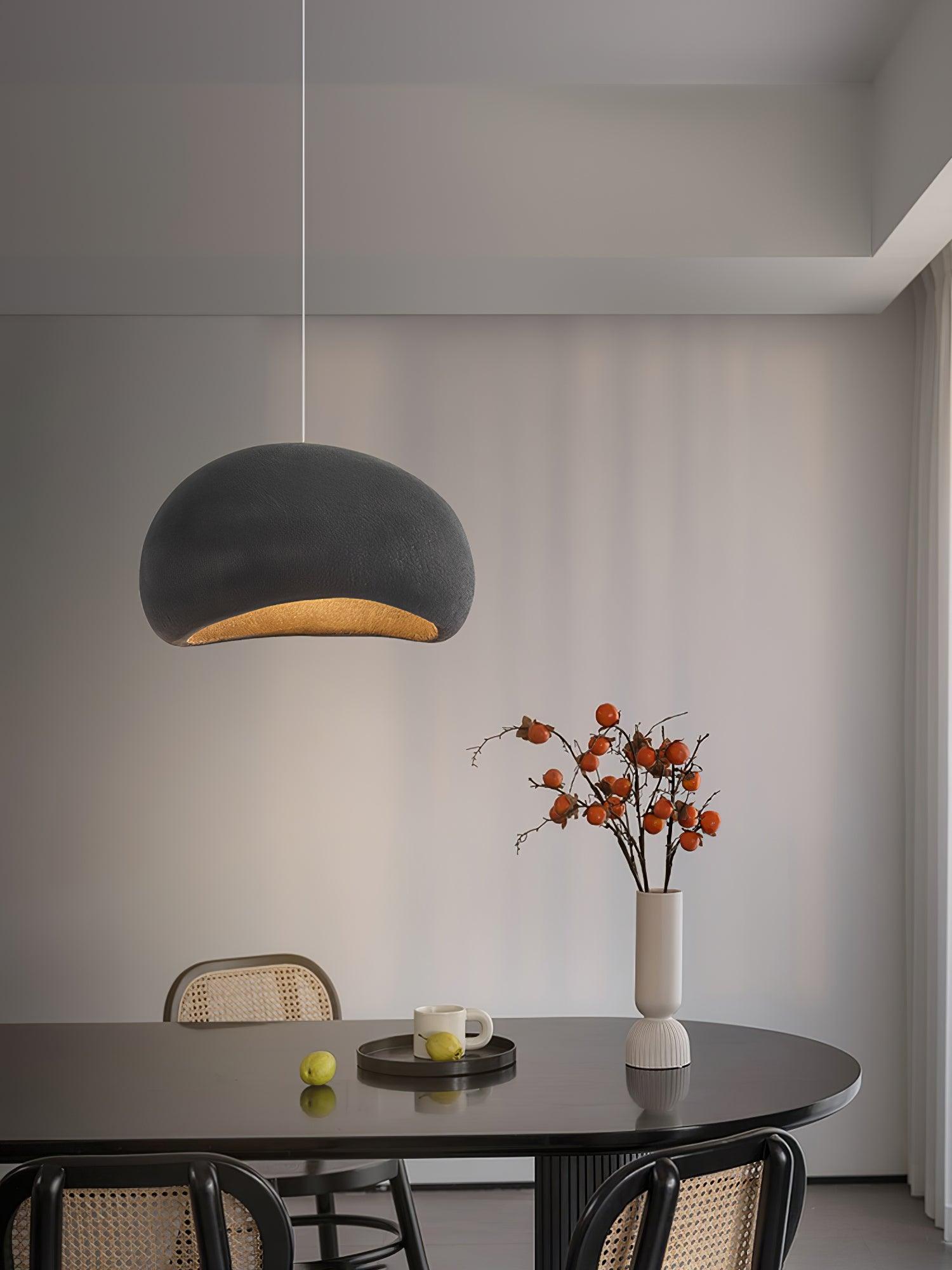 Japanese Style Artistic Cloud Pendant Light Modern Sky Hanging Lamp for Living Spaces