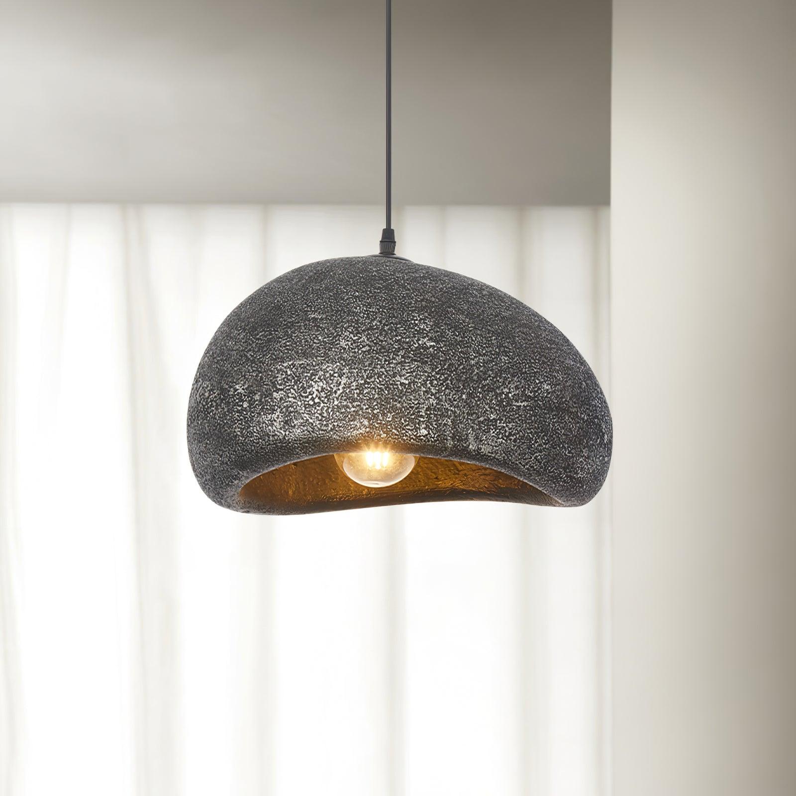 Japanese Style Artistic Cloud Pendant Light Modern Sky Hanging Lamp for Living Spaces