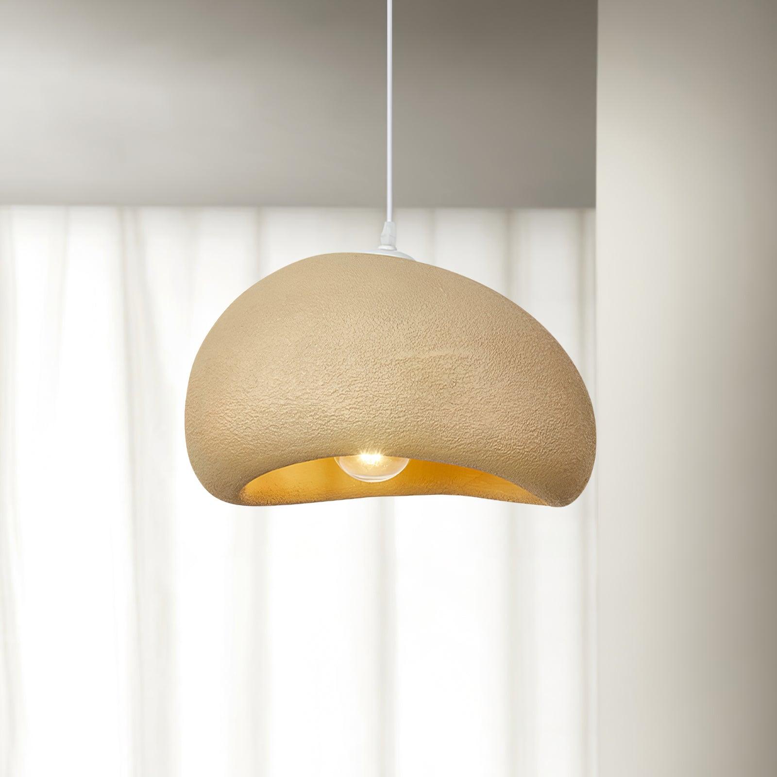Japanese Style Artistic Cloud Pendant Light Modern Sky Hanging Lamp for Living Spaces