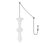 Japanese Washi Paper Hanging Pendant Light Handcrafted Mulberry Paper Swag Lamp for Modern Interiors
