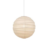 Japanese Washi Paper Pendant Light Handmade Mulberry Paper Hanging Lamp for Living Room Dining Area Zen Decor