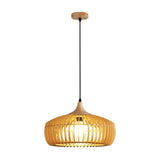 Japanese Zen Wood Cage Pendant Light for Modern Dining Room and Kitchen Island
