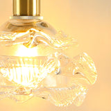 Kano Solid Brass Wall Sconce with Adjustable Arm and Clear Glass Shade for Indoor Use