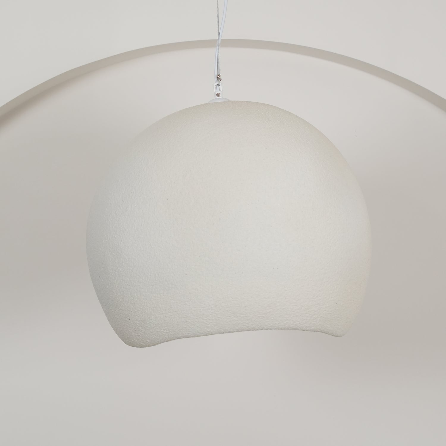 Khmara Resin Cloud Pendant Light Modern Spherical Drop Ceiling Lamp for Living Room
