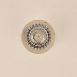 Modern Crystal Geometric LED Flush Mount Ceiling Light for Kitchen and Entryway