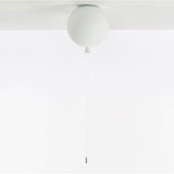 Modern Glass Air Balloon LED Flush Mount Ceiling Lamp for Playrooms and Bedrooms