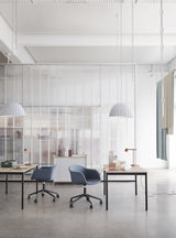 Large Acoustic Felt Dome Pendant Light Recycled Plastic Modern Hanging Ceiling Lamp