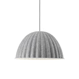 Large Acoustic Felt Dome Pendant Light Recycled Plastic Modern Hanging Ceiling Lamp
