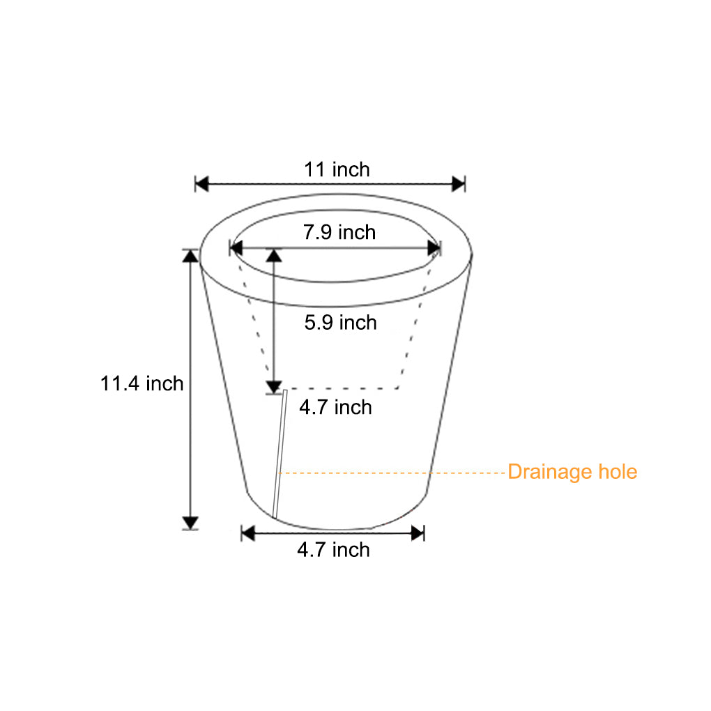LED Luminous Flowerpot RGB Solar Powered Outdoor Planter with Remote Control IP65 Waterproof Garden Lighting