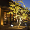LED Outdoor Landscape Spotlight Waterproof Ground Fixed Uplight for Villa Garden and Yard Pathway
