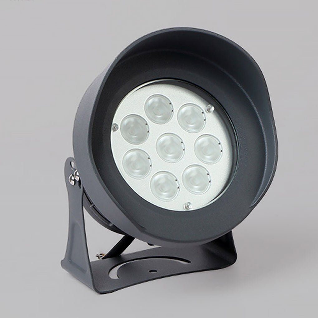 LED Outdoor Landscape Spotlight Waterproof Ground Fixed Uplight for Villa Garden and Yard Pathway