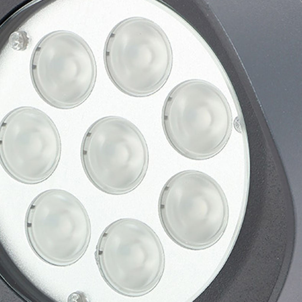 LED Outdoor Landscape Spotlight Waterproof Ground Fixed Uplight for Villa Garden and Yard Pathway