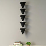 Legato Multi Tier LED Pendant Light Architectural Cone Hanging Chandelier Lamp