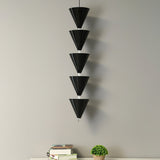 Legato Multi Tier LED Pendant Light Architectural Cone Hanging Chandelier Lamp