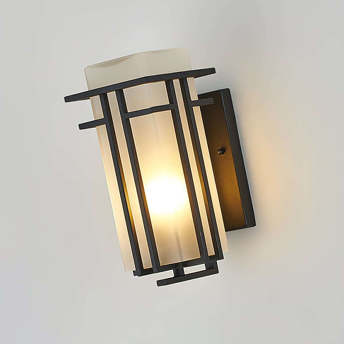 Linden Waterproof Iron Retro Outdoor Wall Sconce for Garden Entryway and Path Lighting