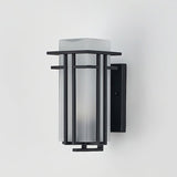 Linden Waterproof Iron Retro Outdoor Wall Sconce for Garden Entryway and Path Lighting
