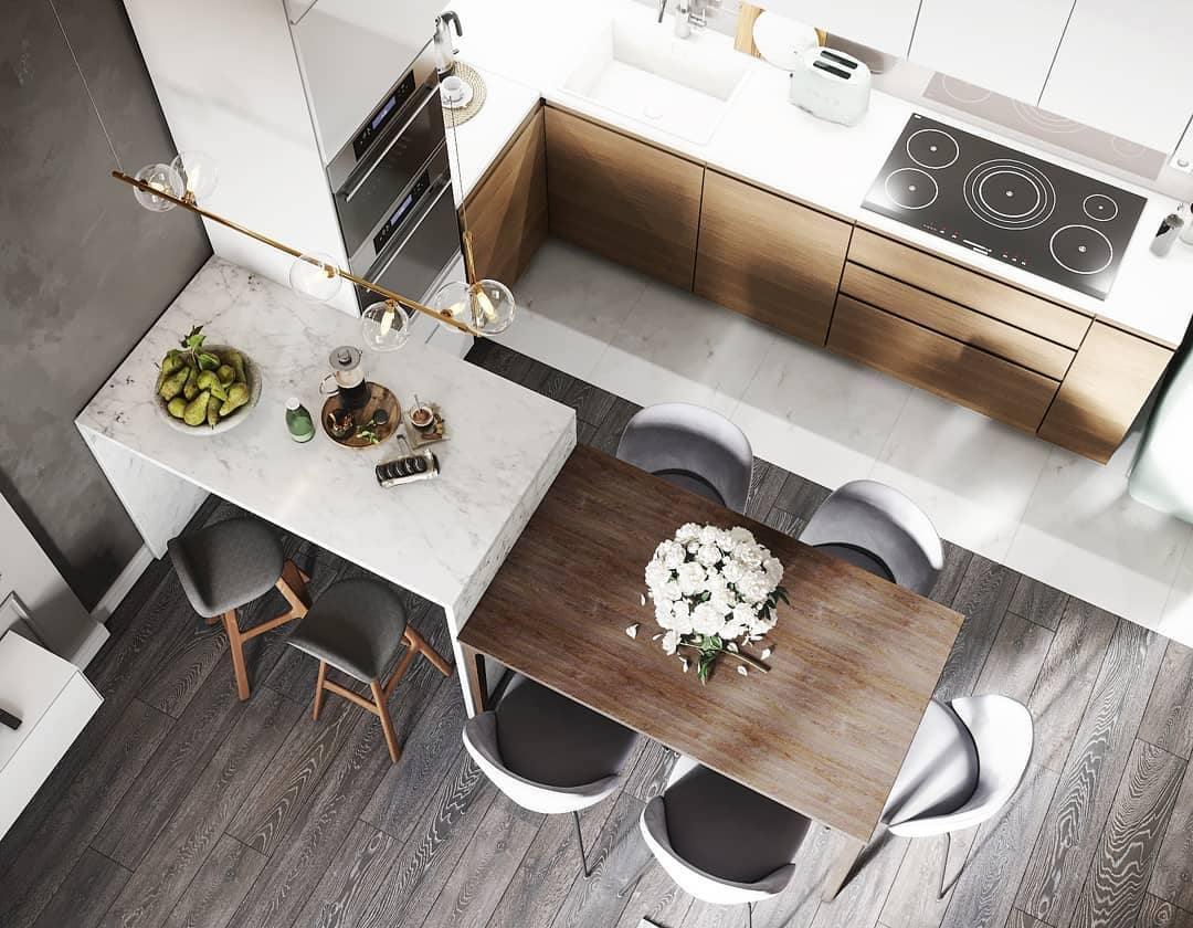 Linear Glass Sphere Chandelier Modern Geometric Pendant Light for Kitchen Island and Dining Table