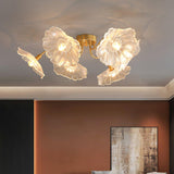 lotus-leaf-frosted-glass-ceiling-light-modern-gold-chandelier-for-living-room