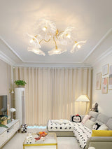 lotus-leaf-frosted-glass-ceiling-light-modern-gold-chandelier-for-living-room