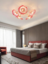 lotus-leaf-frosted-glass-ceiling-light-modern-gold-chandelier-for-living-room