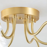 lotus-leaf-frosted-glass-ceiling-light-modern-gold-chandelier-for-living-room