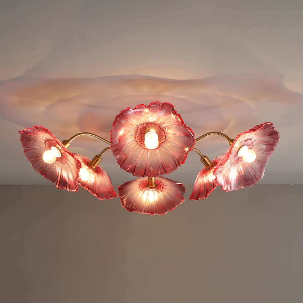 lotus-leaf-frosted-glass-ceiling-light-modern-gold-chandelier-for-living-room