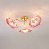 lotus-leaf-frosted-glass-ceiling-light-modern-gold-chandelier-for-living-room