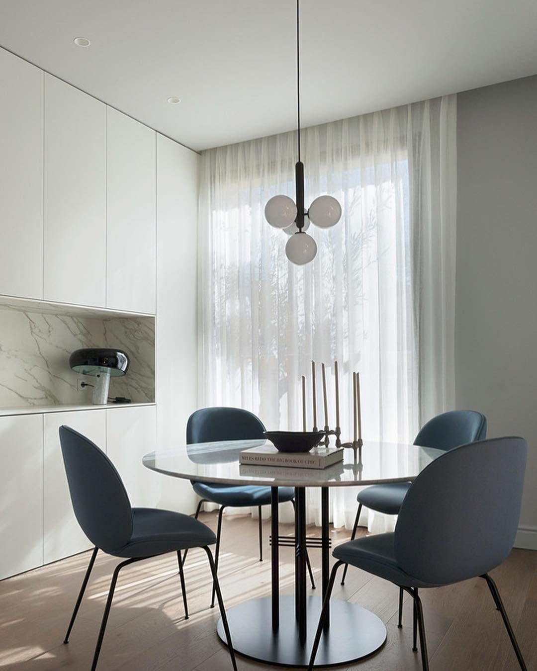 Luminae Glass Sphere Pendant Light Modern Nordic Hanging Lamp for Kitchen and Dining Room